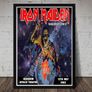 Iron Maiden Apollo Glasgow 1983 concert poster reproduction print Image 2