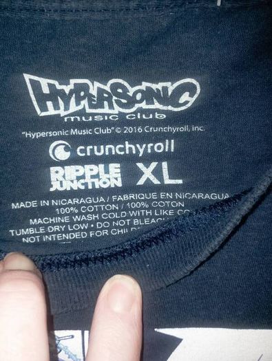 Hypersonic Music Club Anime T Shirt  Xl