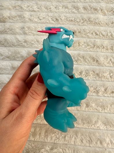 Mr Beast Lab Goo Jit Zu Hypercharged Panther Stretchy Action Figure approx.12 cm. Used Please see photos