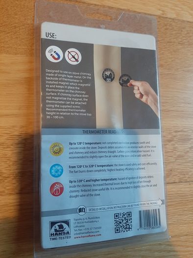 Stove thermometer (new)