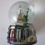 Disney Mickey Minnie Paris Eiffel Tower Snow Globe Image 6