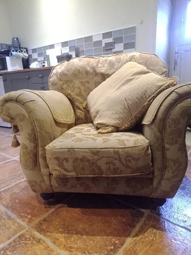 FREE!!Large 2seater sofa and 1chair