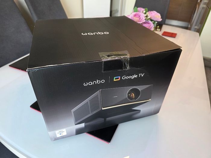 Wanbo X7 Pro Max Smart Projector 1500 ANSI, Official Google TV, 1080p HDR10 (Brand New / Sealed)