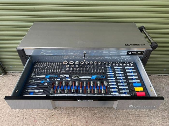 Manarola 12-drawer Tool Box - Fully Loaded With Tools!