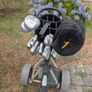 ladies Golf clubs and trolley Image 4
