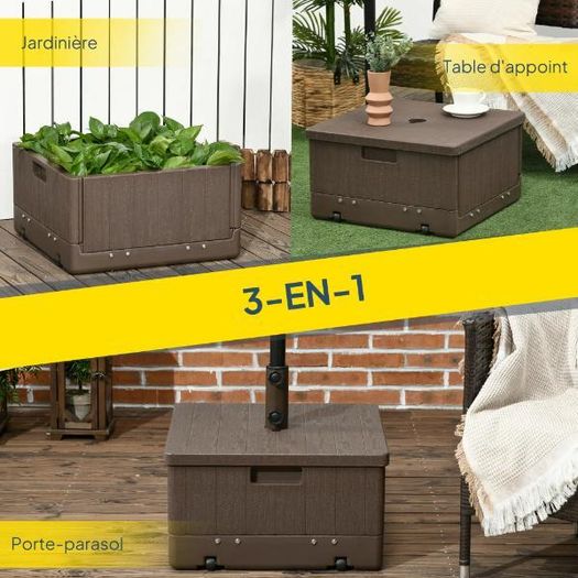 3-in-1 Parasol Base