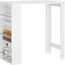 Bar Table with Integrated Home Bar Dining Table Image 4