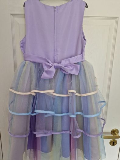 Kids Unicorn costume dress with matching hairband size 7-8yrs