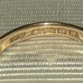 18ct Gold Fully Hallmarked Ring - Size 10/T Image 5