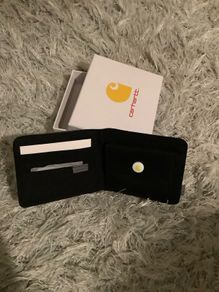 Carhartt wallet / black /  canvas / new