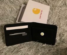 Carhartt wallet / black /  canvas / new