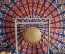 Flower of Life Gong with stand