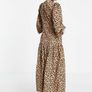 Leopard print Maxi dress Never Fully Dressed Maxi Delilah Lucia Dress 12 Image 2