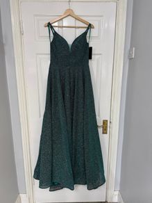 Green Sparkle Ball Gown
