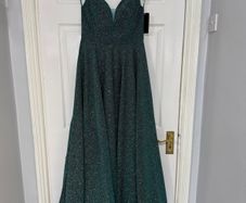 Green Sparkle Ball Gown