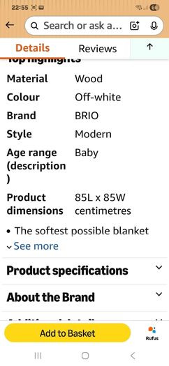 Brio My Very First Blanket