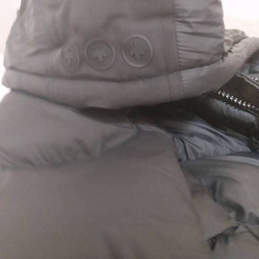 Black Zavetti Canada puffer jacket