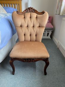 antique nursing chair