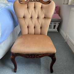 antique nursing chair