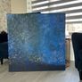 Extra large blue abstract painting Image 4