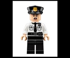 Lego SECURITY GUARD Minifigure Lego Batman Lego Minifigure