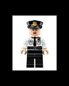 Lego SECURITY GUARD Minifigure Lego Batman Lego Minifigure