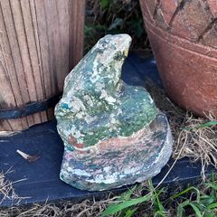 Concrete garden frog
