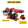 375W Multi-Function Abrasive Sanding Machine Desktop Belt Disc Sander Handmade Woodworking Grinding Polishing Power Tools Image 5