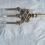 vintage brass toasting fork "The Victory " Image 2