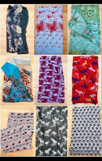 300 Ladies Scarves Summer Stock Job Lot Clearance!