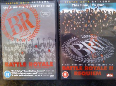 Battle Royale & Battle Royale 2:requiem Dvd Set