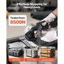 Pneumatic Steel Strapping Machine, 8500 N Tension Force, Metal Strapping Tool Tensioner and Cutter Sealer for 32 mm Width Metal Belt Image 2