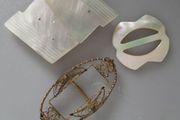 BUCKLES - Vintage - Lot of Three