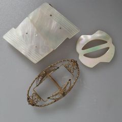 BUCKLES - Vintage - Lot of Three