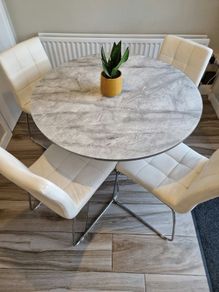 table and chairs
