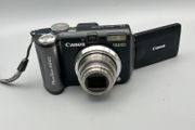 Canon PowerShot A640 10MP Digital Camera Black - Flip Screen