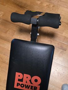 Pro Power Workout Bench + Threaded Barbell Bar