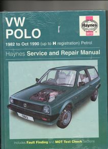 VW Polo Haynes Manual (1982-1990)