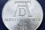 1971 Germany 5  Mark Albrecht Durer silver coin