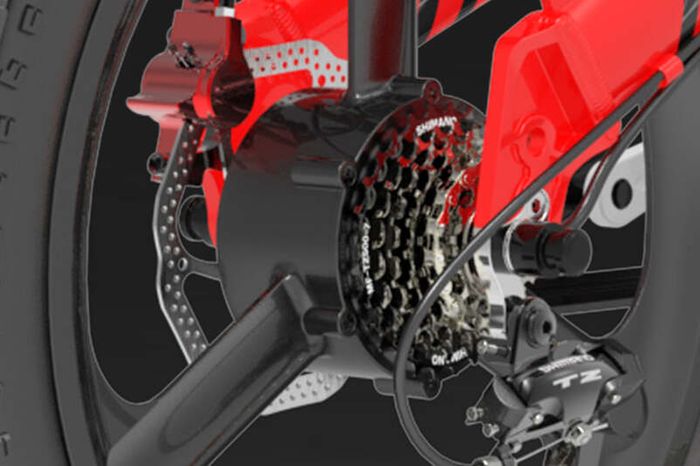 LANKELEISI G650 Folding Electric Commuter Bike