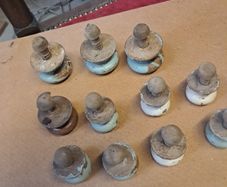 11 pine door handles