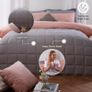 Brentfords Weighted Blanket Adult 4kg Silver Grey 125x150cm - Brand New Image 4