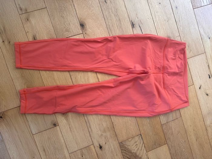 Orange Lululemon Size US 10 Leggings (genuine)