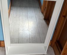 Ikea Hemnes bathroom cabinet with mirror door