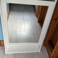 Ikea Hemnes bathroom cabinet with mirror door