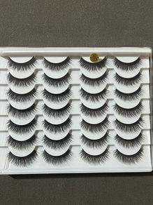 Minks eyelashes set brand new 14 lashes