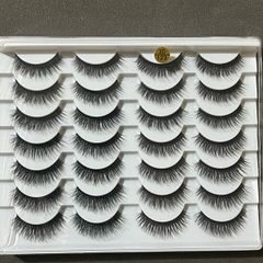 Minks eyelashes set brand new 14 lashes