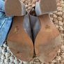 Carvela grey suede sling back Image 3