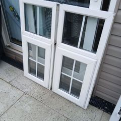 2 pvc windows
