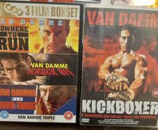 Jean Claude Van Damme DVD Collection Action Movies